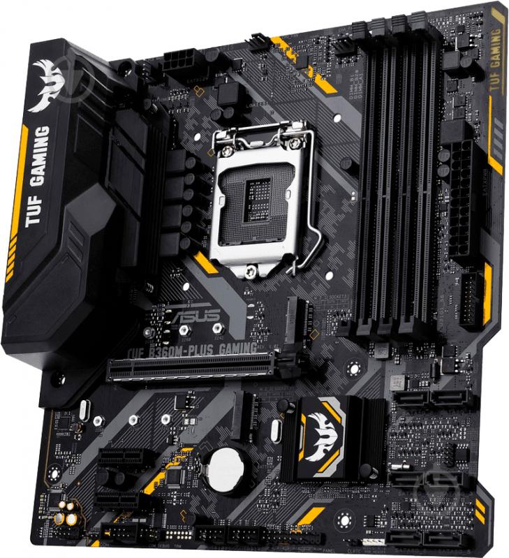 Материнська плата Asus TUF B360M-PLUS GAMING (Socket 1151, Intel B360, mirco ATX) - фото 5