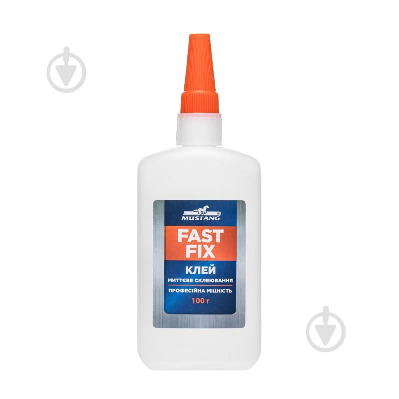 Клей двухкомпонентный Mustang + спрей-активатор FAST FIX 400 мл + 100 г - фото 2