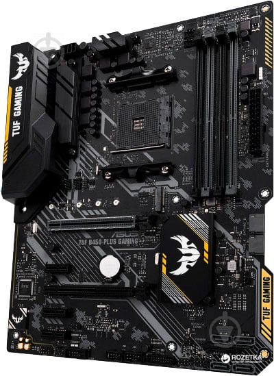 Материнская плата Asus TUF B450-PLUS GAMING (Socket AM4, AMD B450, mini ATX) - фото 7