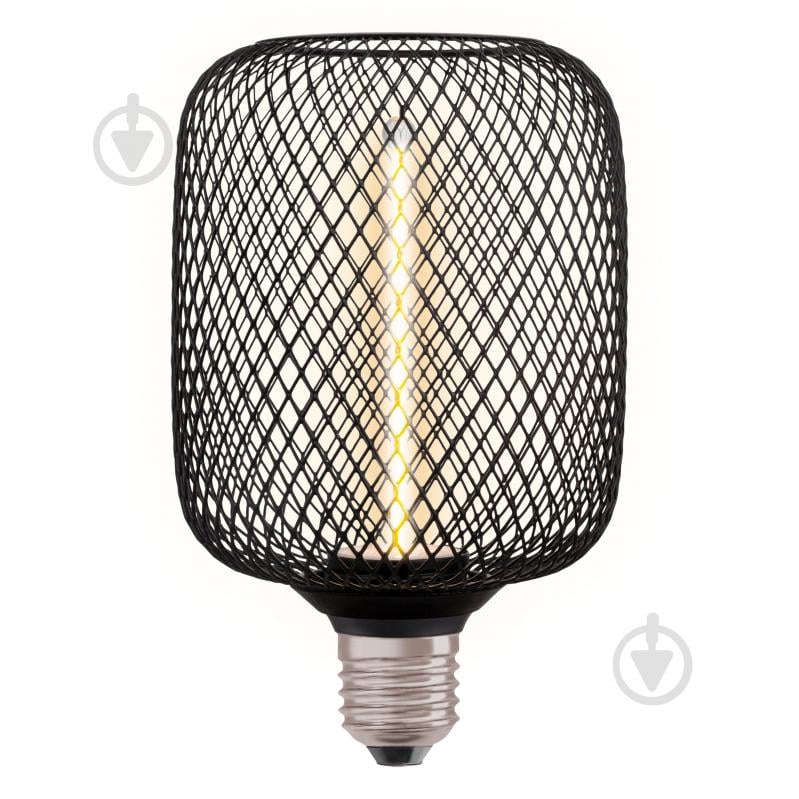 Лампа світлодіодна Osram DECOR LED STRAW FILAMENT SQUARE 100 BLACK DIM 3,5 Вт E27 1800 К 220 В FIL SQ-I BK - фото 2