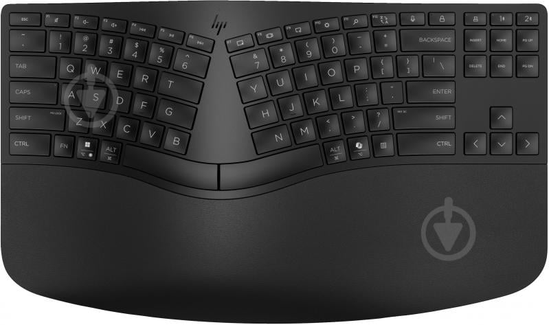 Клавиатура HP 960 BLK Ergonomic split-zone (7E755AA) black - фото 3 Клавиатура HP 960 BLK Ergonomic split-zone (7E755AA) black - фото 3