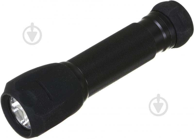 Фонарик Lighthouse противоударный черный - фото 1