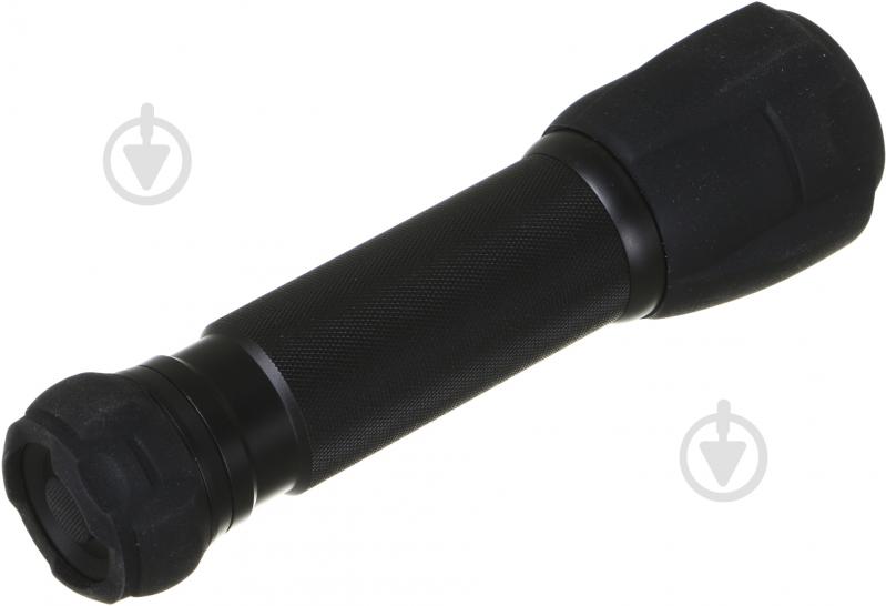 Фонарик Lighthouse противоударный черный - фото 2