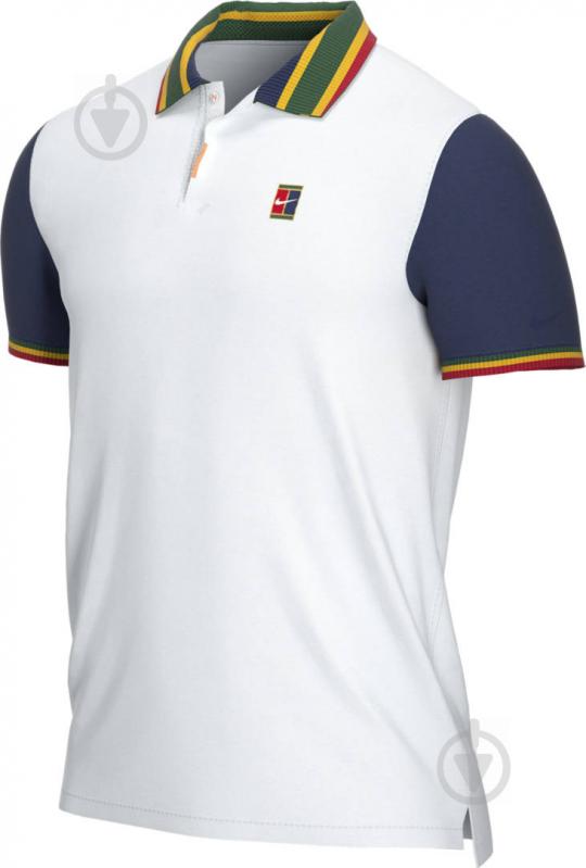 Поло Nike THE POLO DF HERITGE SLIM2 DA4379-100 р.2XL білий - фото 1