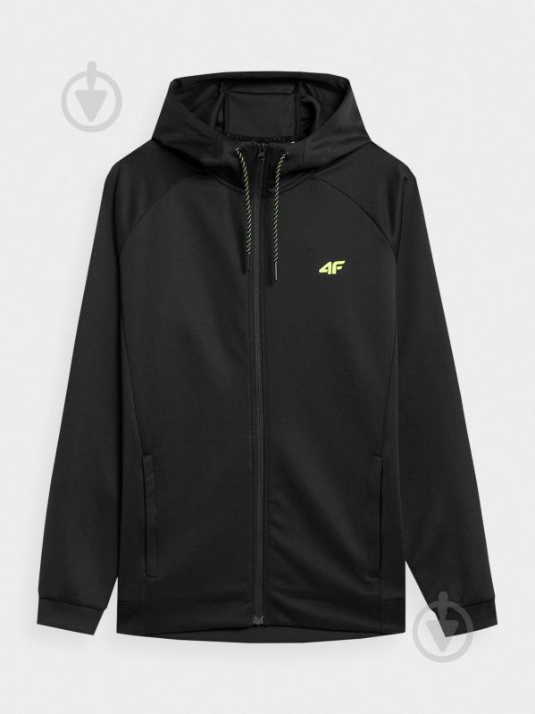 Джемпер 4F SWEATSHIRT FNK M155 4FAW22TFSWM155-20S р. M чорний - фото 1
