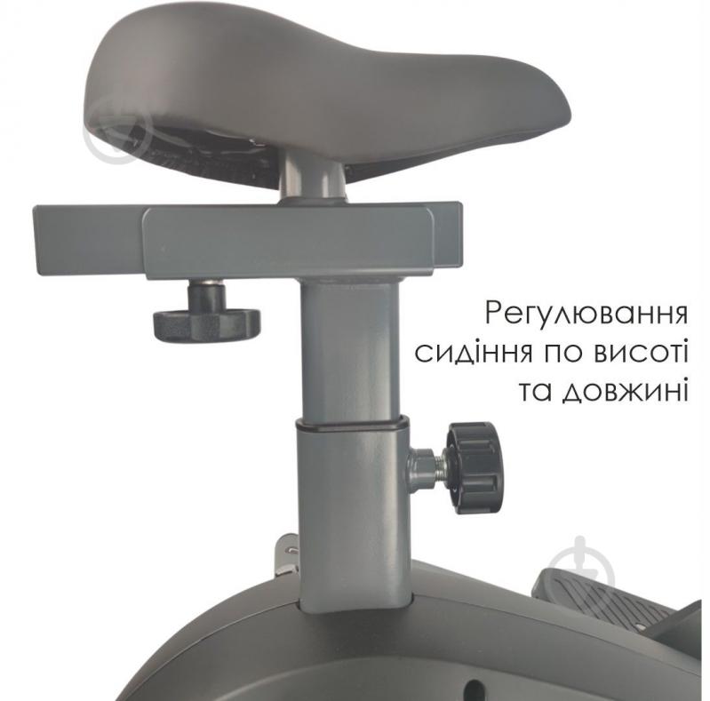 Орбитрек магнитный USA Style US3575black с сиденьем - фото 8