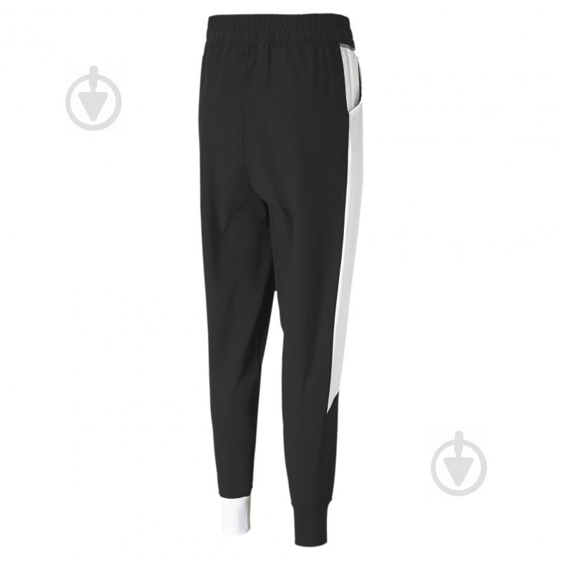 Брюки Puma Train Stretch KNT Track Pant 51948801 р. S черный-белый - фото 3