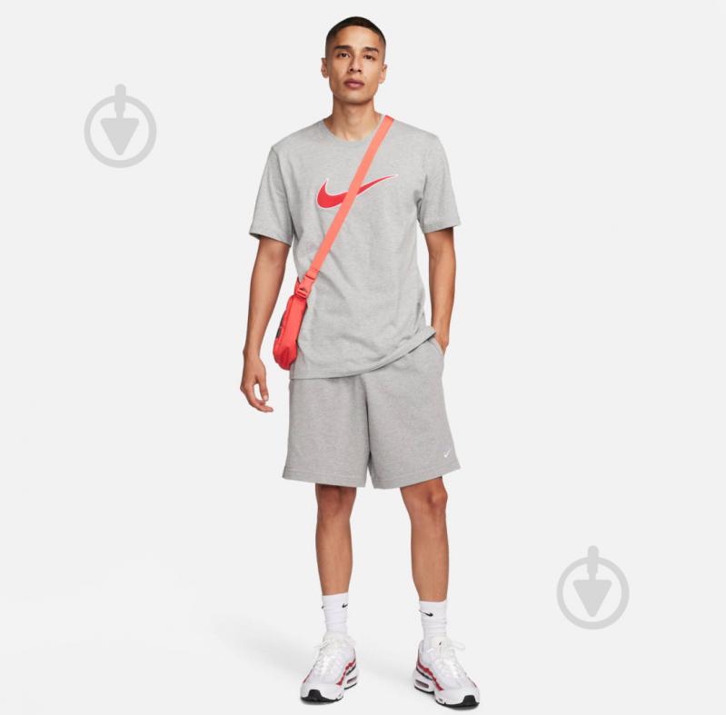 Футболка Nike M NSW SP SS TOP FN0248-064 р.2XL серый - фото 5