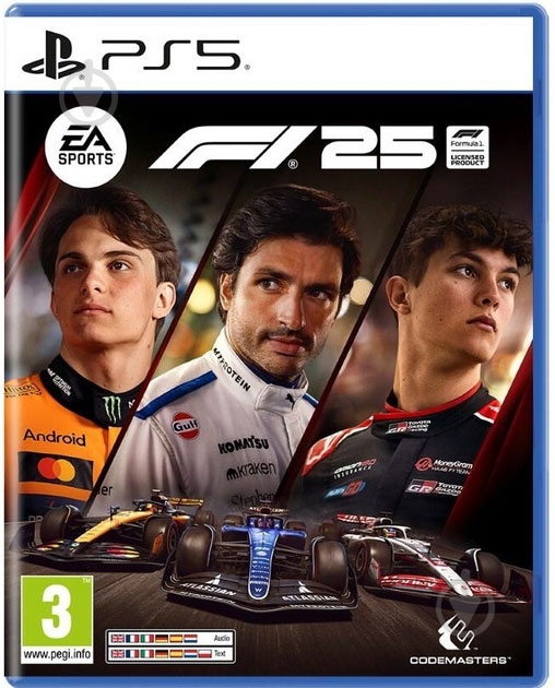 Игра Sony PS5 F1 25 BD диск (5030937125380) - фото 1