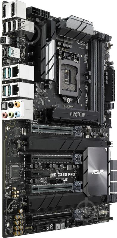 Материнська плата Asus WS_Z390_PRO (Socket 1151, Intel Z390, ATX) - фото 2