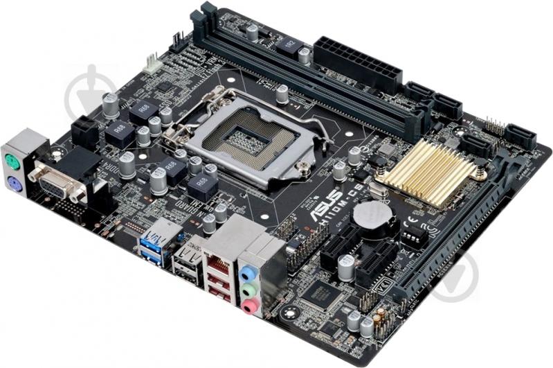 Материнская плата Asus H110M-CS (Socket 1151, Intel H110, mirco ATX) - фото 3