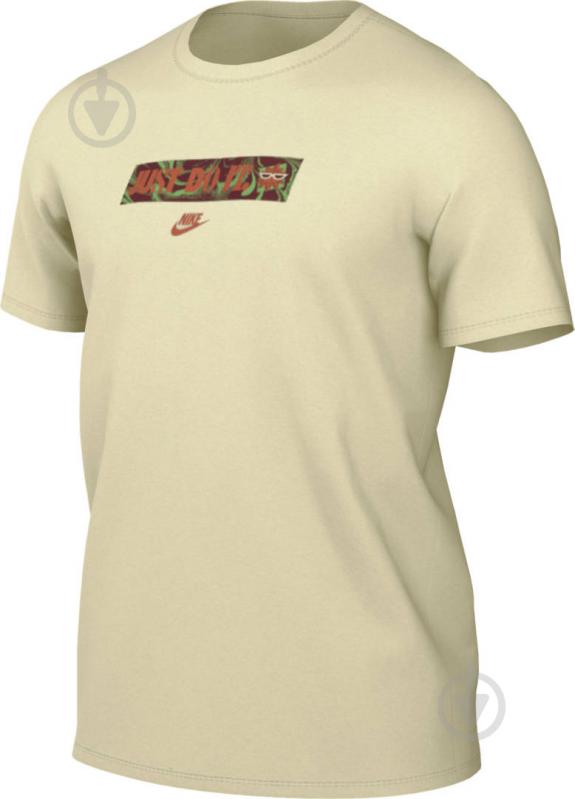 Футболка Nike U NSW TEE SPRING BREAK JDI FQ3745-113 р.2XL бежевый - фото 9