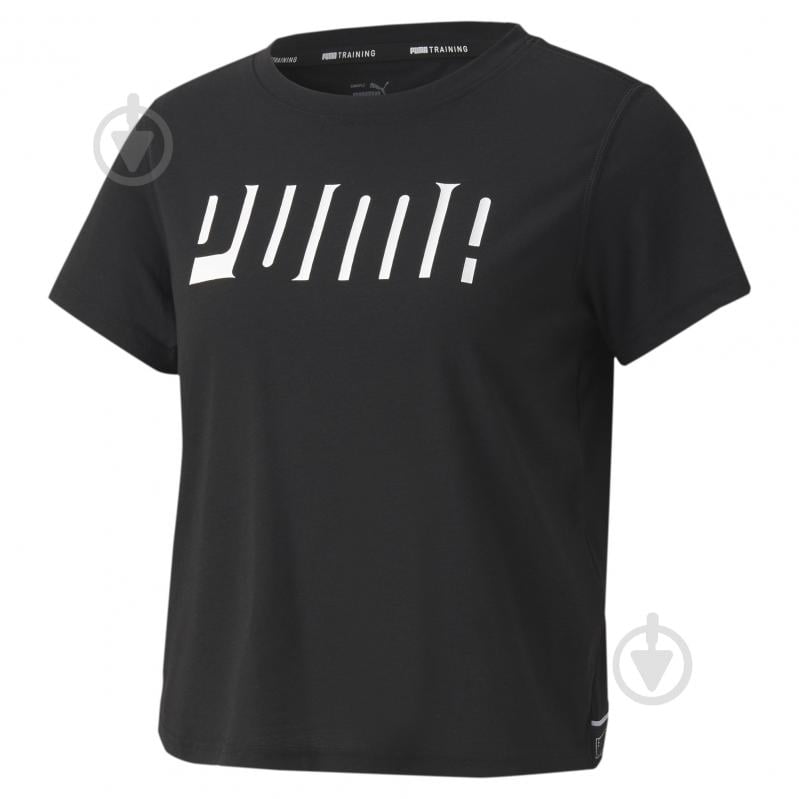 Футболка Puma Train Logo SS Tee 51948901 р.M черный - фото 2