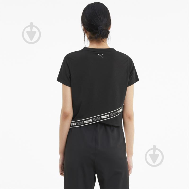 Футболка Puma Train Logo SS Tee 51948901 р.M черный - фото 4