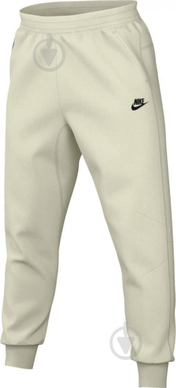 Брюки Nike M NK TCH FLC JGGR FB8002-020 р. M бежевый - фото 12