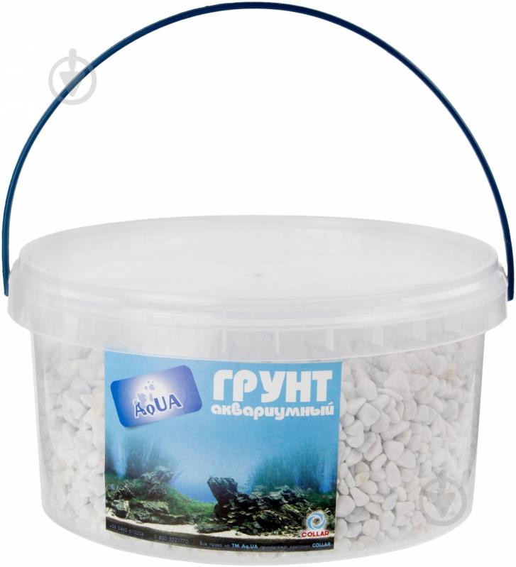 ᐉ Грунт для аквариума Collar Aq.UA натуральный белый 6-8 мм 5927 ...