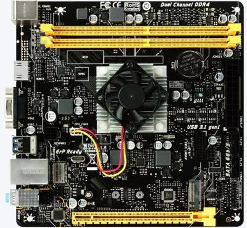 Материнская плата Biostar A10N-8800E (Integrated CPU, SoC, mini ITX) - фото 2 Материнская плата Biostar A10N-8800E (Integrated CPU, SoC, mini ITX) - фото 2