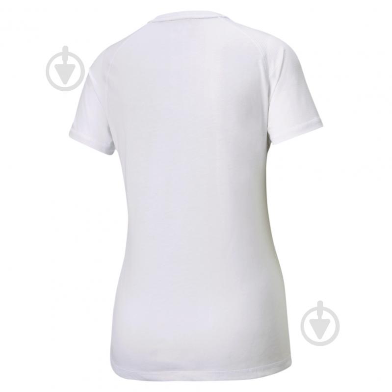 Футболка Puma Train Logo Raglan Tee 51949403 р.L белый - фото 3