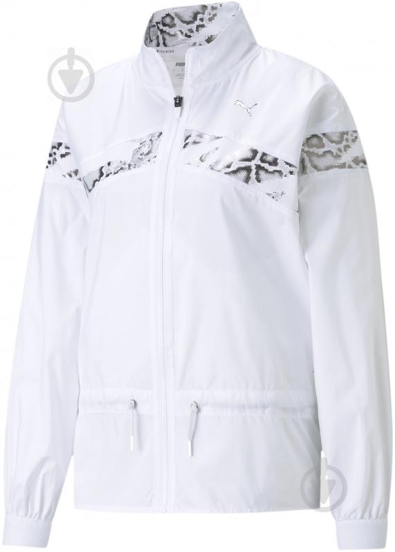 Вітрівка жіноча літня Puma TRAIN UNTMD WOVEN JACKET 52024102 р.XS біла - фото 2