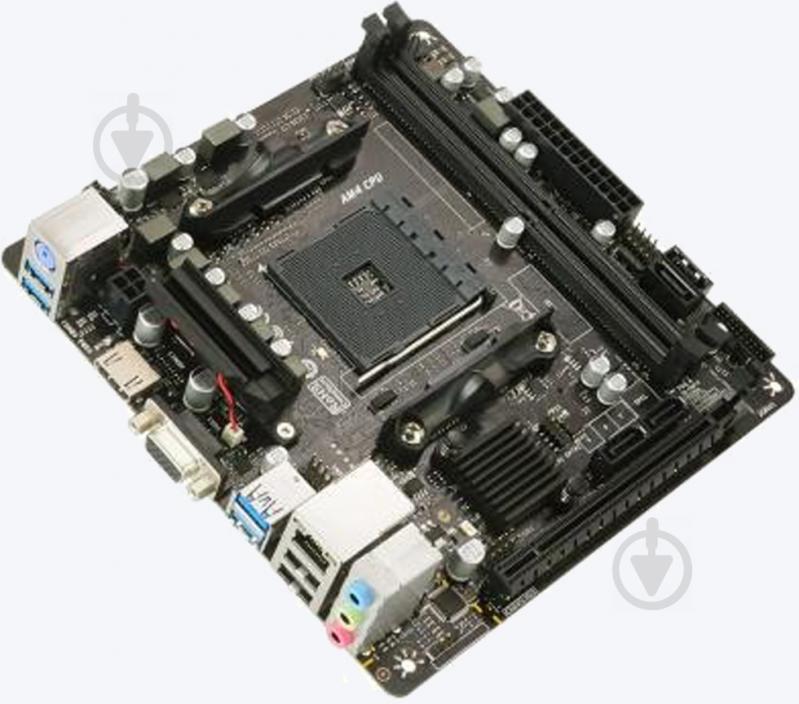 Материнська плата Biostar X470NH (Socket AM4, AMD X470, mini ITX) - фото 2