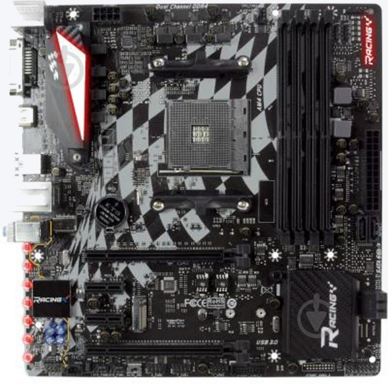 Материнська плата Biostar X470GTQ (Socket AM4, AMD X470, mirco ATX) - фото 1