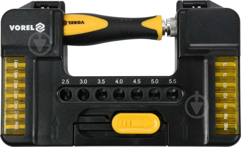 Набор бит и отвертка Vorel 65022 - фото 2