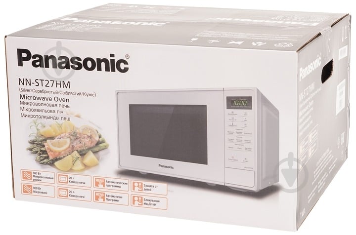 Мікрохвильова піч Panasonic NN-ST27HMZUE - фото 13