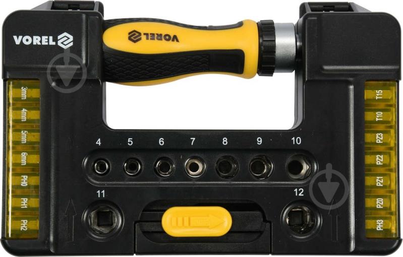 Набор бит и отвертка Vorel 65023 - фото 2 Набор бит и отвертка Vorel 65023 - фото 2