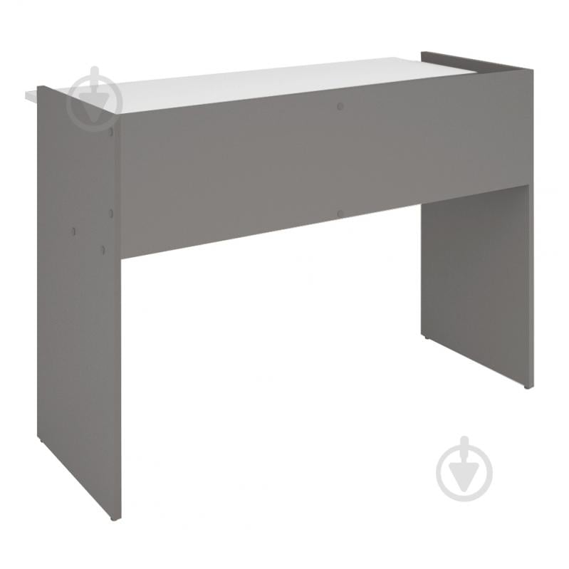 Стол компьютерный ROKO Оскар белый/серый - фото 2 Стол компьютерный ROKO Оскар белый/серый - фото 2