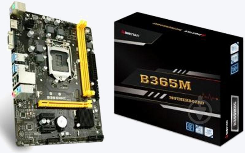 Материнська плата Biostar B365MHC (LGA 1151, Intel B365, mirco ATX) - фото 4