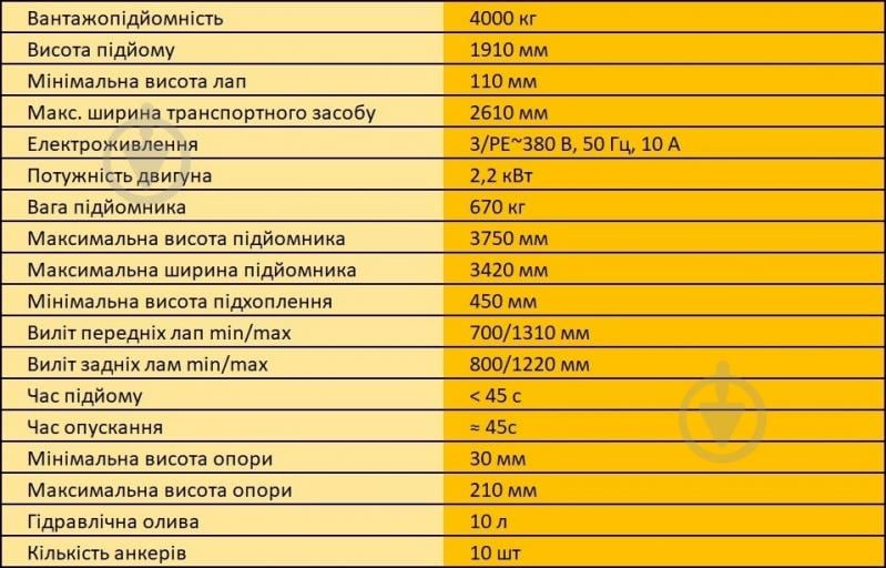 Подъемник электрогидравлический MAGNETI MARELLI 007935018175 - фото 4