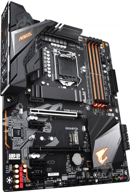 Материнская плата Gigabyte Z390 AORUS ELITE (Socket 1151, Intel Z390, ATX) - фото 4