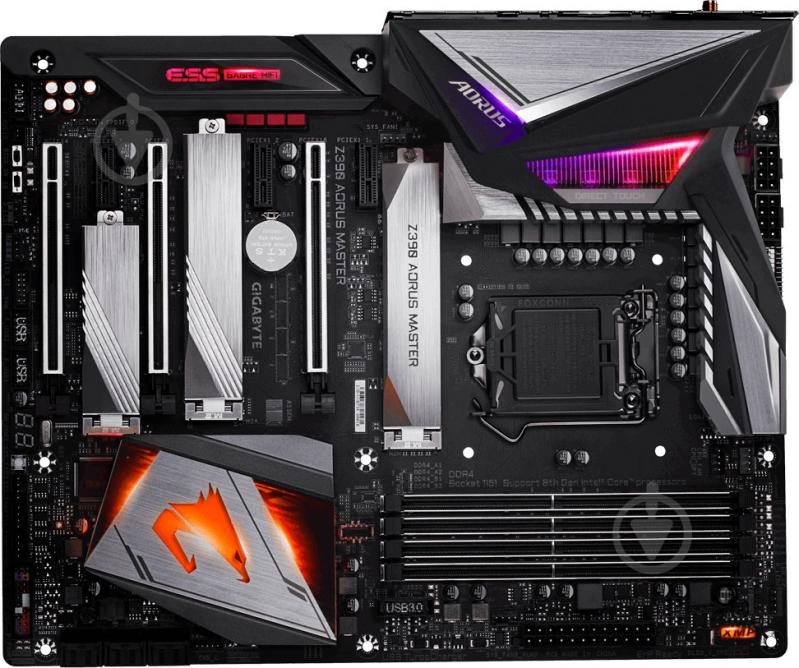 Материнская плата Gigabyte Z390 AORUS MASTER (Socket 1151, Intel Z390, ATX) - фото 6