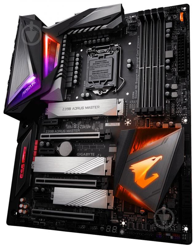 Материнская плата Gigabyte Z390 AORUS MASTER (Socket 1151, Intel Z390, ATX) - фото 4