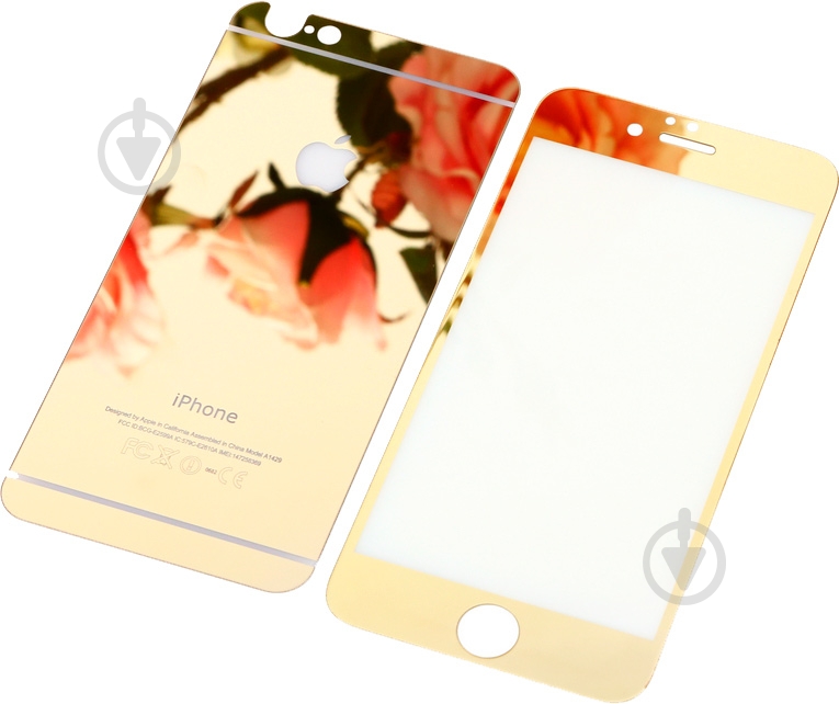 Захисне скло BeCover для Apple iPhone 6/6S (701236) Gold - фото 1