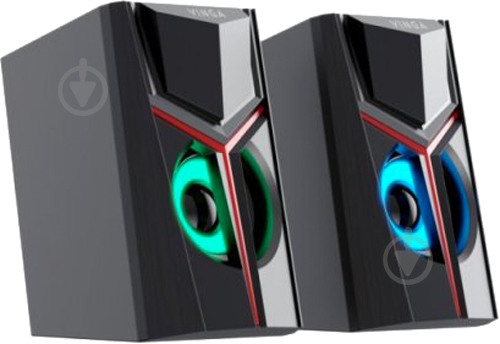 Акустическая система Vinga SP-100 LED USB Black 2.0 black - фото 3