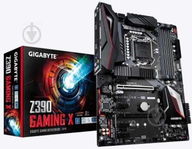 Материнская плата Gigabyte Z390 GAMING X (Socket 1151, Intel Z390, ATX) - фото 1