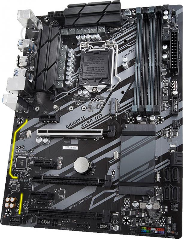 Материнська плата Gigabyte Z390 UD (Socket 1151, Intel Z390, ATX) - фото 3