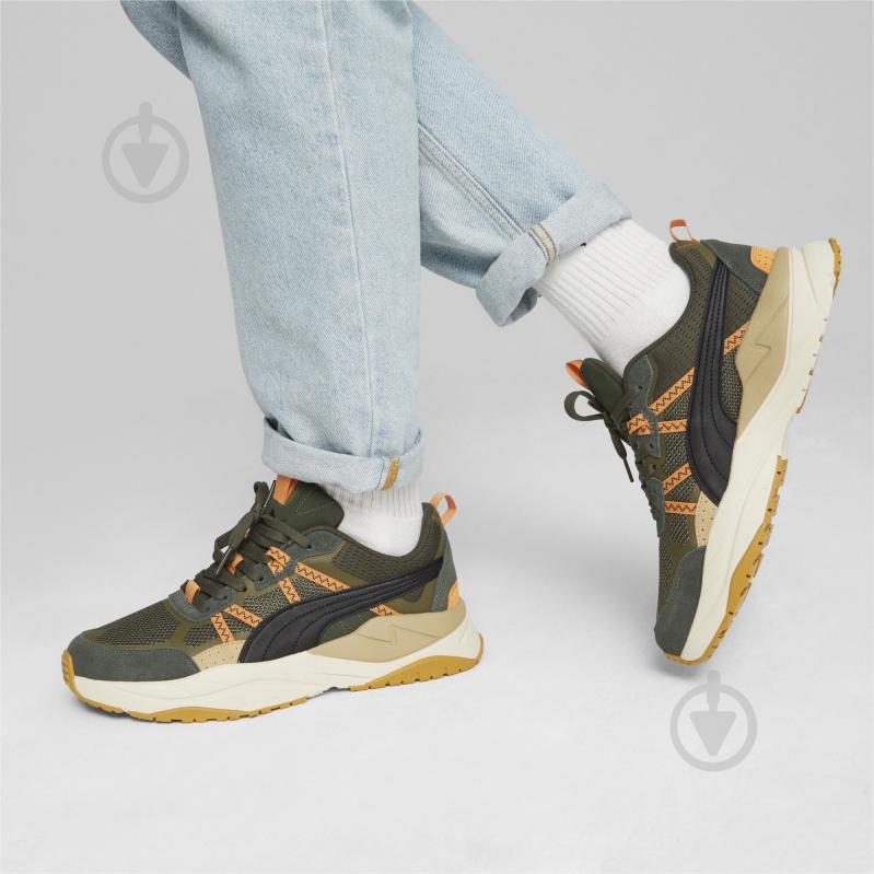 Кроссовки мужские демисезонные Puma X-RAY TOUR 39231702 р.46 хаки - фото 7