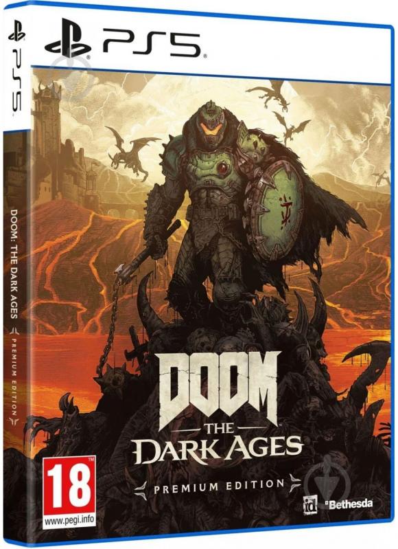 Sony PS5 Doom The Dark Ages Premium Edition BD диск (1159233) - фото 1 Sony PS5 Doom The Dark Ages Premium Edition BD диск (1159233) - фото 1