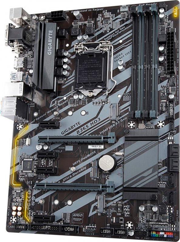 Материнська плата Gigabyte B365 HD3 (Socket 1151, Intel B365, ATX) - фото 4