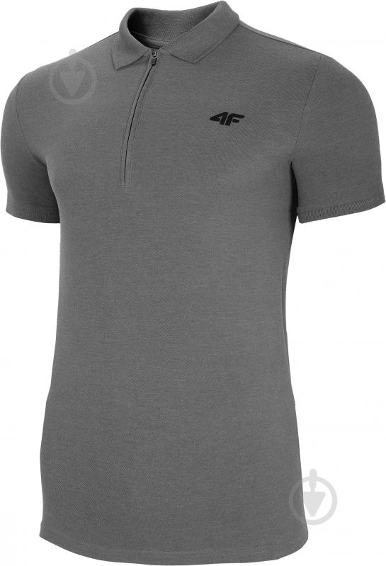 Поло 4F D4L20-TSM313-24M р.S черный - фото 1 Поло 4F D4L20-TSM313-24M р.S черный - фото 1