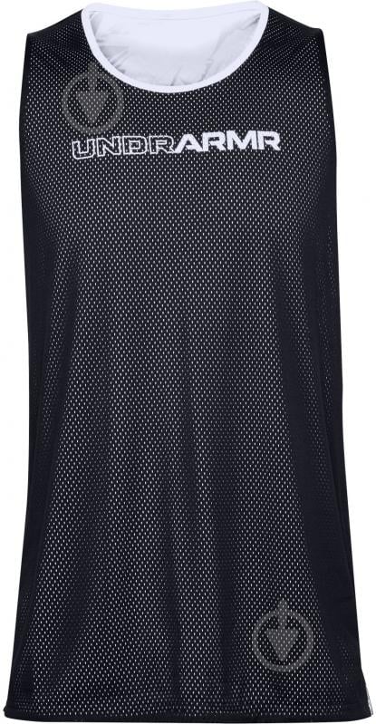 Майка Under Armour UA BASELINE REVERSIBLE TANK 1356866-002 р.S черный - фото 1