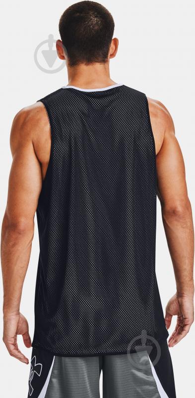 Майка Under Armour UA BASELINE REVERSIBLE TANK 1356866-002 р.S чорний - фото 4