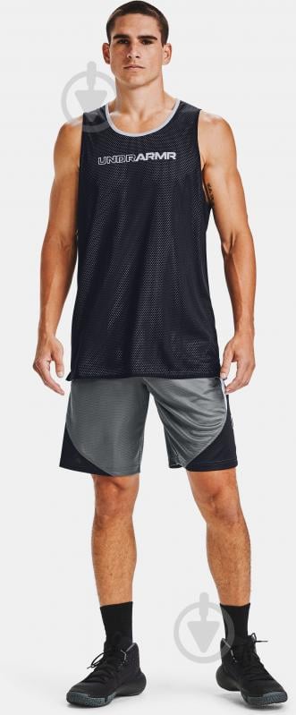 Майка Under Armour UA BASELINE REVERSIBLE TANK 1356866-002 р.S черный - фото 5