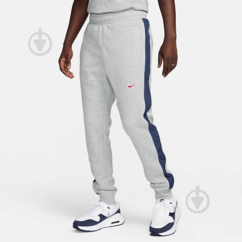 Штани Nike M NSW SP FLC JOGGER BB FN0246-064 р. S сірий - фото 1