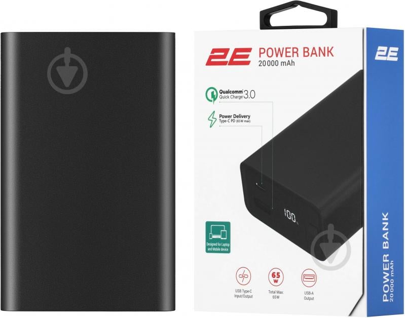 Повербанк 2E 20000 mAh black (2E-PB2014PD-BLACK) - фото 8