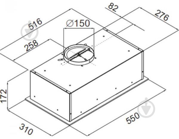 Вытяжка Kernau KBH 1060.1 W - фото 3