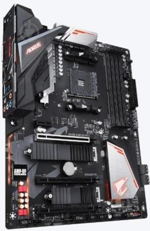 Материнська плата Gigabyte B450 AORUS PRO (Socket AM4, AMD B450, ATX) - фото 4