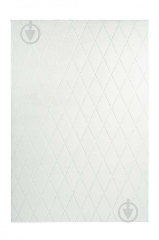 Ковер Kayoom Vivica 225 romb white 80х150 - фото 1